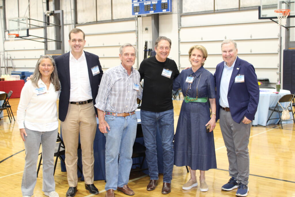 WAYA Executive Director Melissa Morrow, J. Pieratt, Dewitt Gayle, Randy McEachern, Anne Wynne, and Scotty Sayers