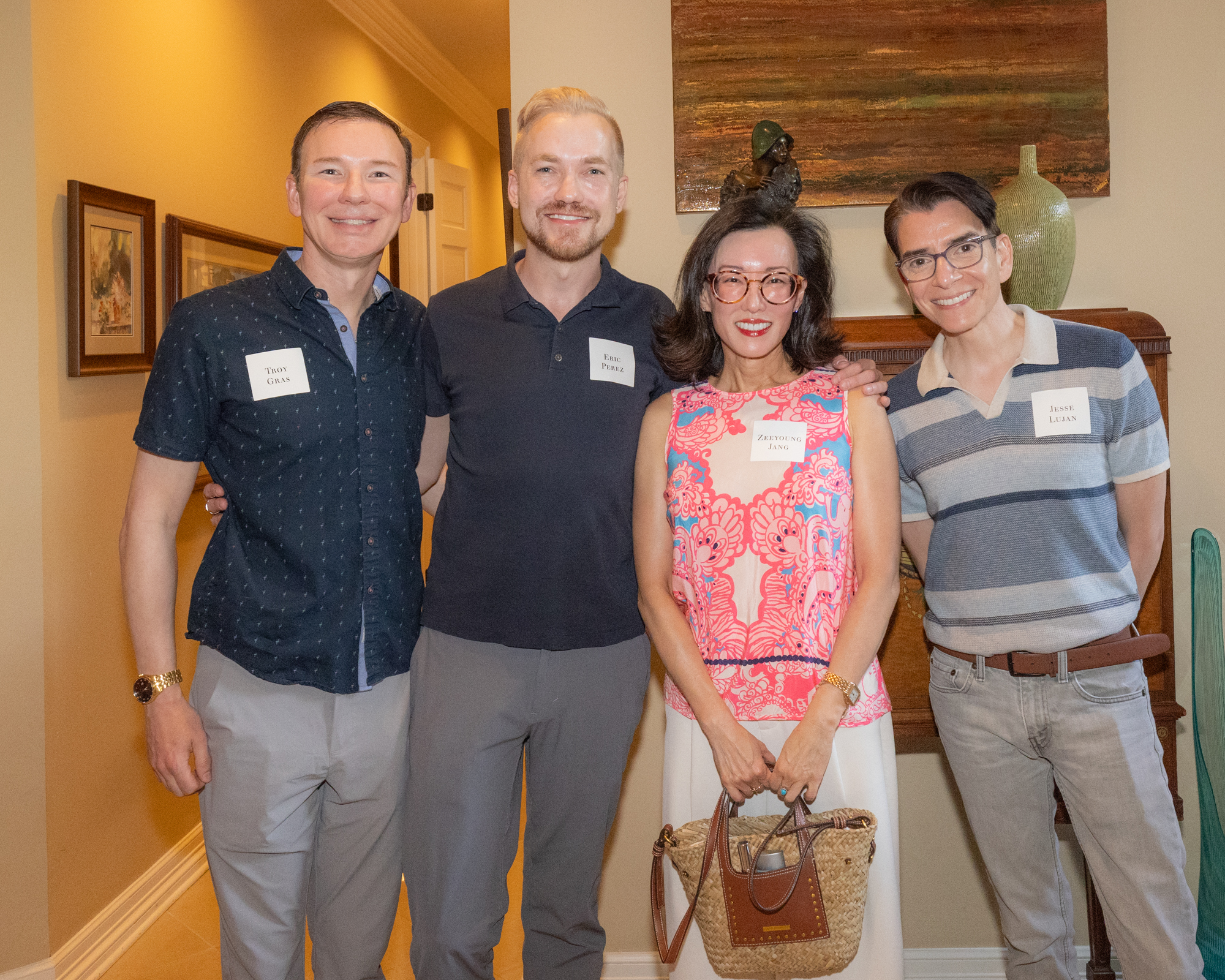 Troy Gras, Eric Perez, Zeeyoung Jang, and Jesse Lujan