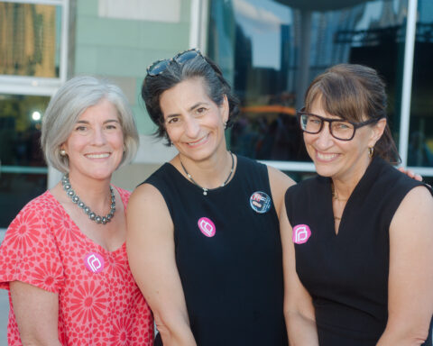 Ellen Richards, Kristen Vassallo, and Susan McDowell