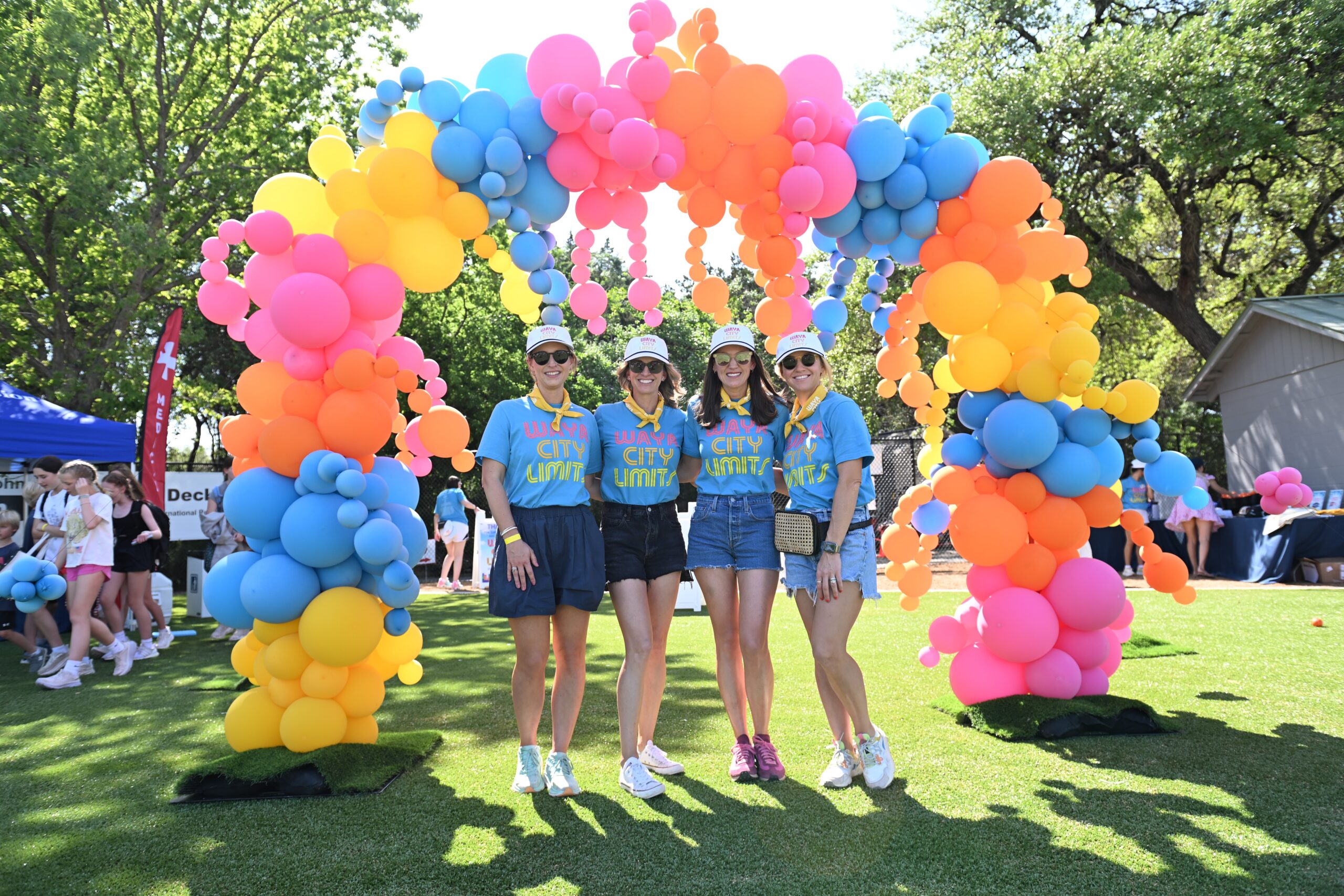 2025 Family Day Chairs Jessica Pieratt, Linsey Nixon, Katie Romano, and Wesley Joseph