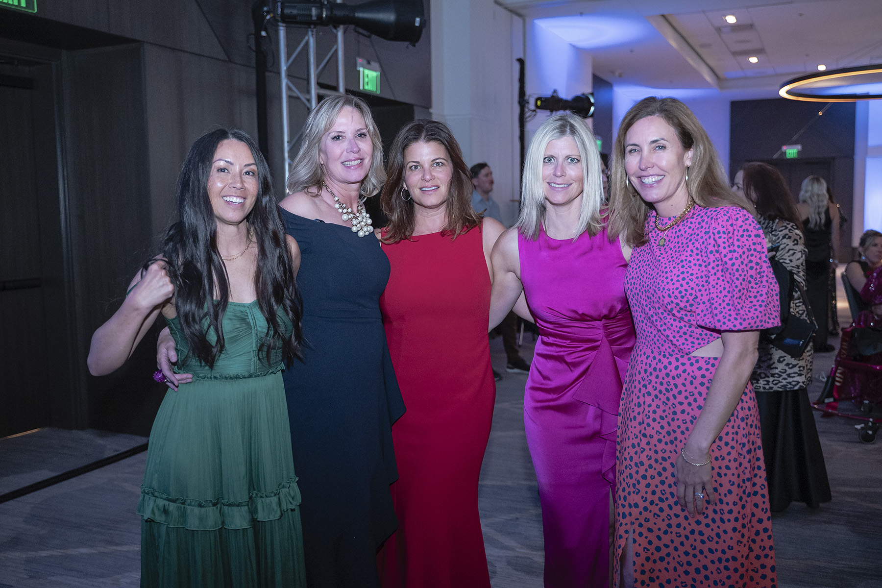 April Voss, Melissa Chan, Jennifer Blackman, Karen Wagner, and Suzanne Mullen
