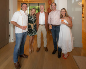 Chad and Judee Barrett, Craig Hester, and John and Allison Fainter