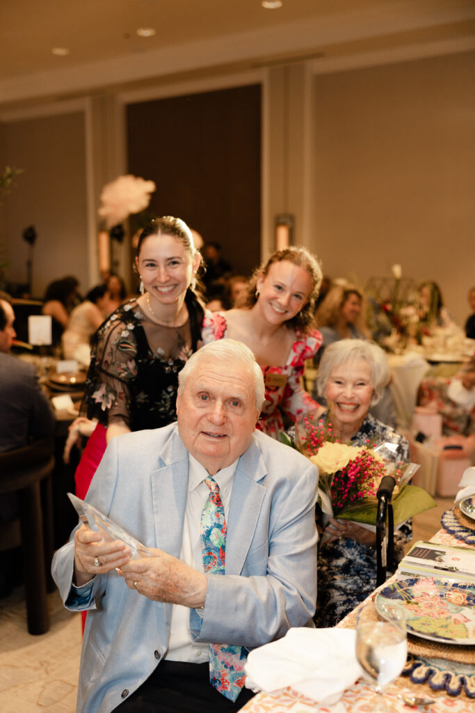 Dick and Sara Rathgeber, Reeanna Jones, and Maggie Mullen