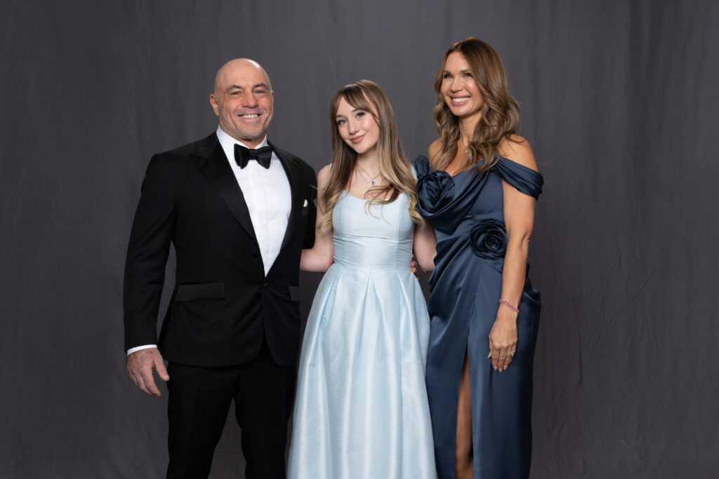 Joe, Rosy and Jessica Rogan