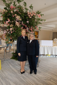 Major Jackie Reckline and Major Shannon Winters
