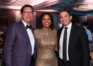 Manor ISD Superintendent Dr. Robert Sormani, Boys & Girls Clubs of the Austin Area CEO Zenae Campbell, and Austin ISD Superintendent Matias Segura