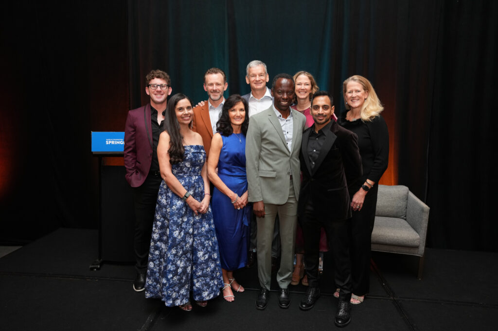 Michael Madison, Suellen Carson, Dr. Chad Whited, Natalie Brown, Peter Rauch, Gilbert Tuhabonye, Courtney Waldren, Ashish Patel, and Mary Ann Frishman