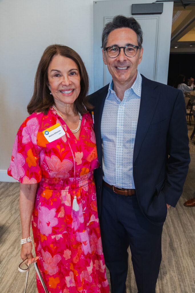 Marina Sifuentes and Louis Salerno