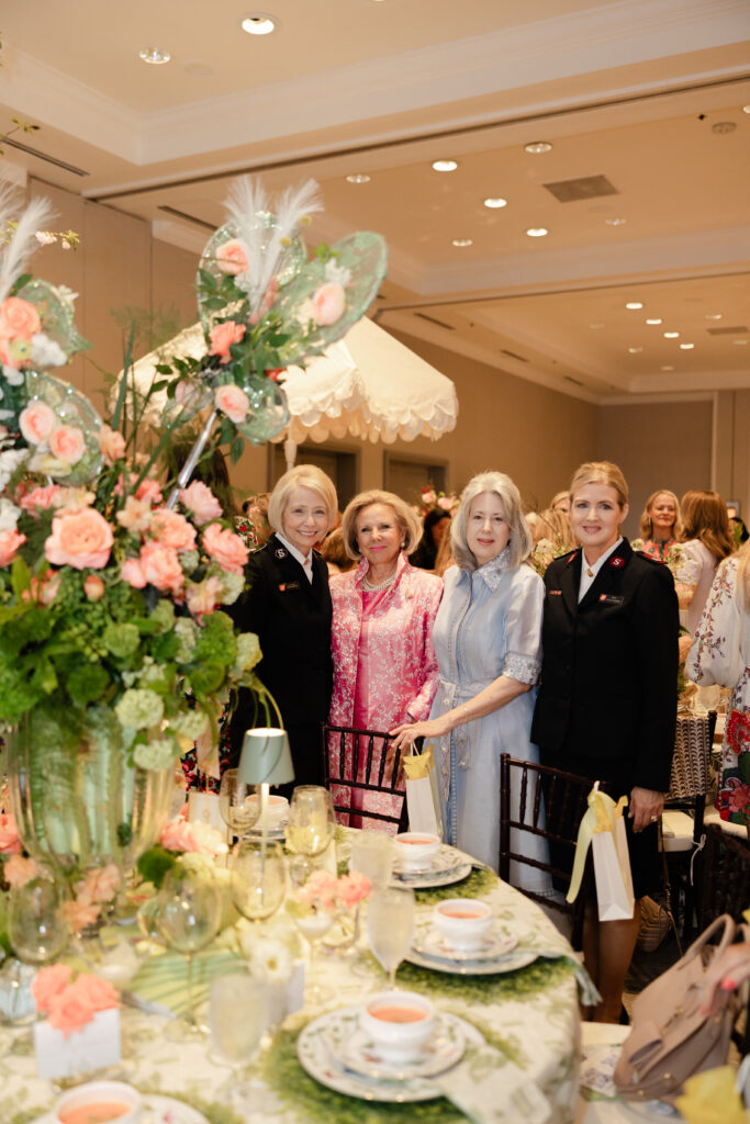 Commissioner Donna Iglehart, Holly Holden, Cheryl Kitchens, and Major Jackie Reckline