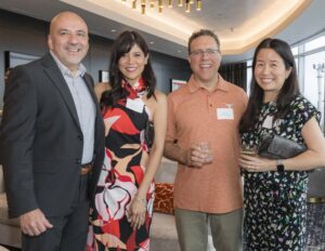 Julian and Sylvia Huerta, Brian Walters, and Susan Chen