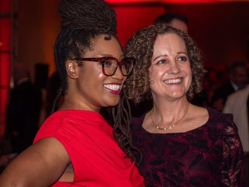 Tia Jenkins and Jeanette Ward