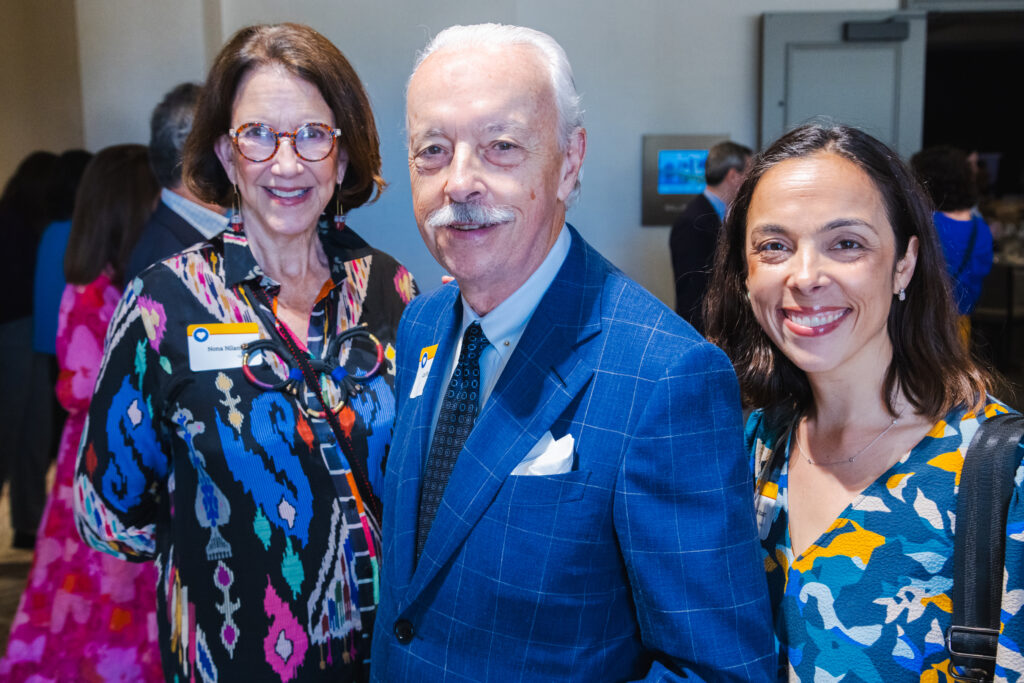 Dr. Nona Niland, Carl Stuart, and Lindsey Stuart