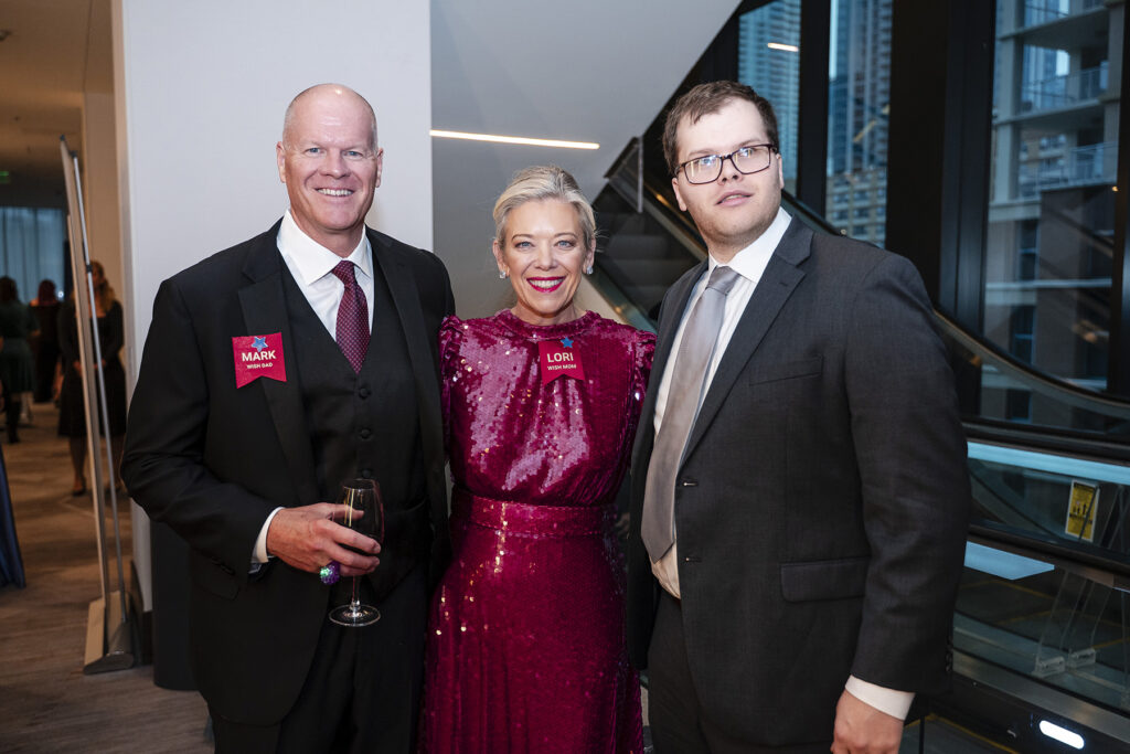 Wish Parents Mark and Lori Ramseur and their son Tucker Ramseur