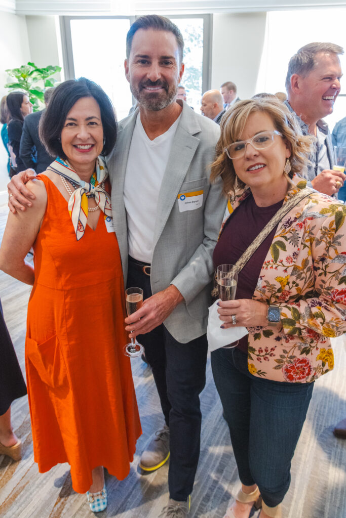 Joy Authur, James Bryant, and Brandy Finnessey