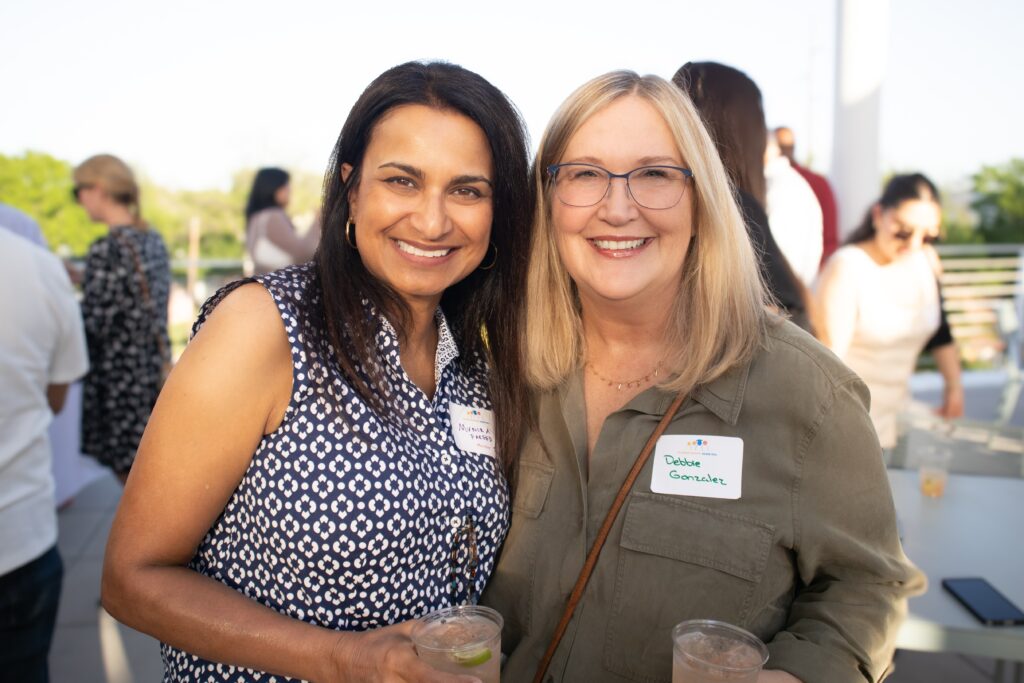 Munira Fareed and Debbie Gonzalez