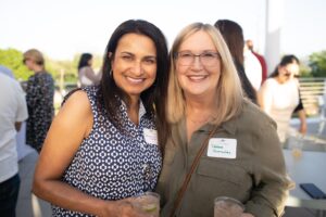 Munira Fareed and Debbie Gonzalez