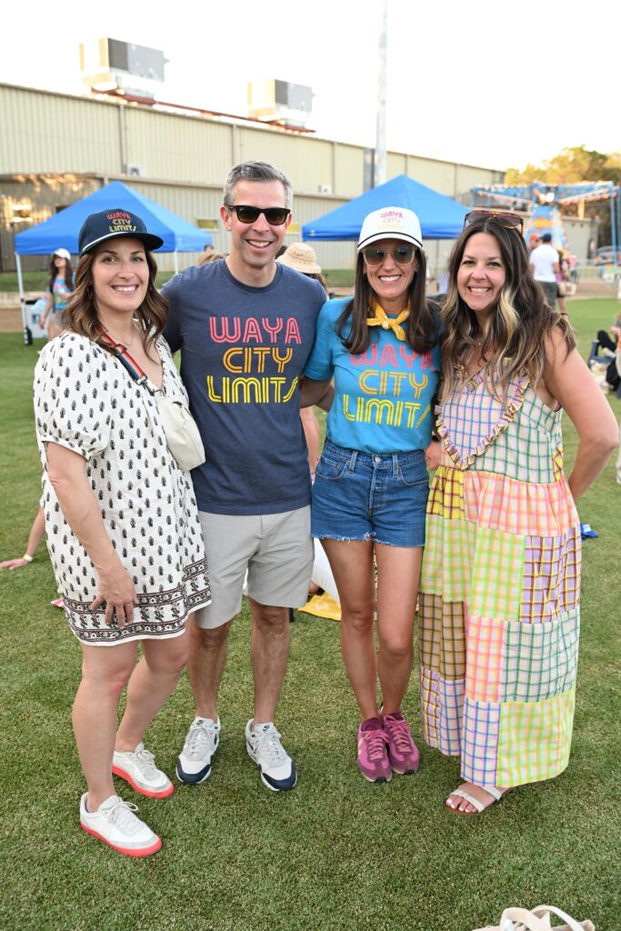Lauren Baker, Miguel and Katie Romano, and Cassady Hart
