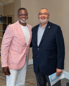 BGCAA Board Member Brian Jones and Travis County Commissioner Jeff Travillion