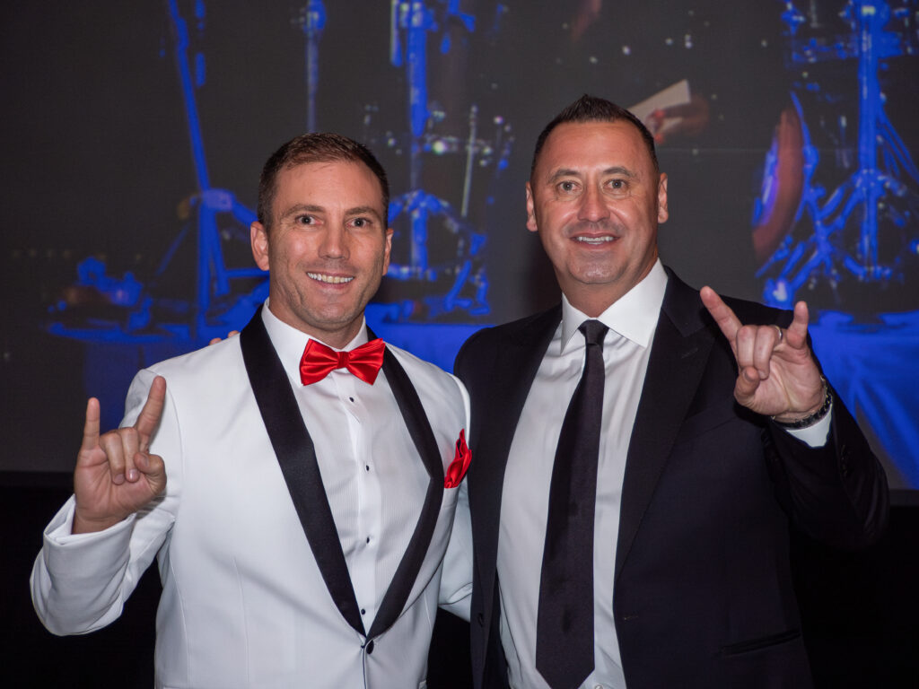2024 Heart Ball Chair Eric Gribble and UT Head Football Coach Steve Sarkisian