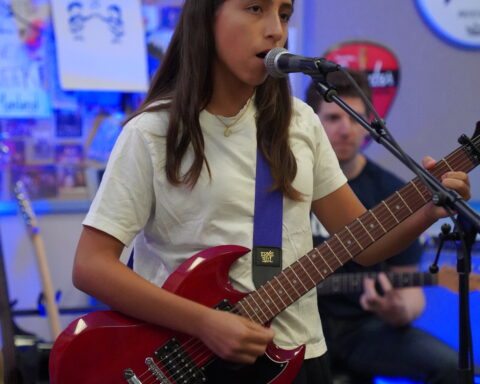 Band 101 No experience needed! By week’s end, Band 101 campers will take the stage for a live band performance.