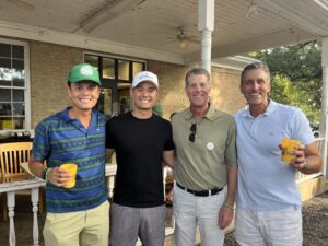 Tournament 1st Place Team sponsored by Enzi Wealth: William Martinez with brother Daniel, father David, and Alan Knitowski