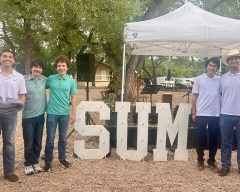 SUM members Damian Martinez, Gabriel Spievak, Alex Spievak, Leonardo Moro-Ochoa, and Gael Cruz