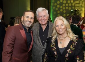 Co-host Sergio Garcia with Mack and Sally Brown at the 2025 FORE Kids ATX PAR-Tee