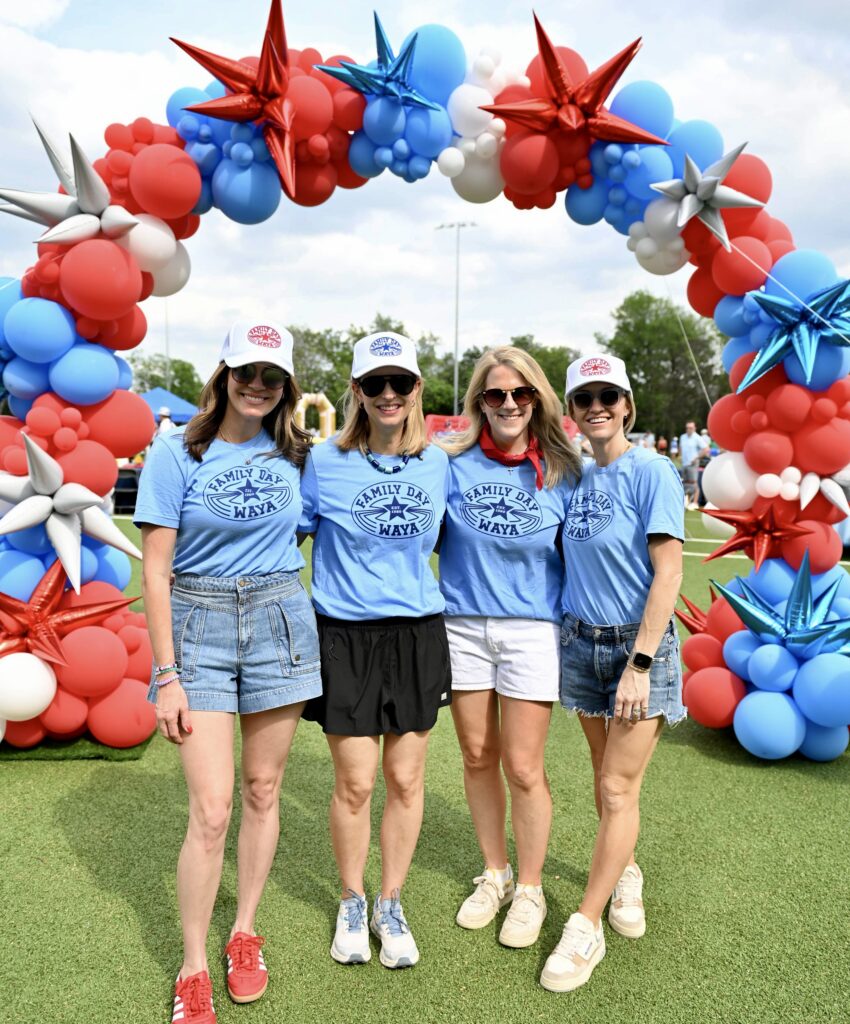 WAYA Family Day Chairs Jennah Granger, Jessica Peiratt, Meredith Spears, and Wesley Joseph