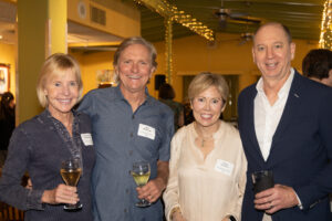 Anna Belle and Rob Williams with Cissy and Mark Warner