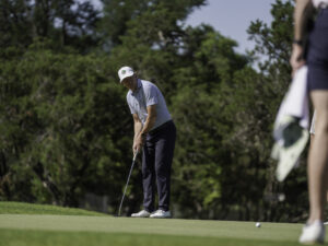 Dr. Jeffrey Shilt playing in the tournament