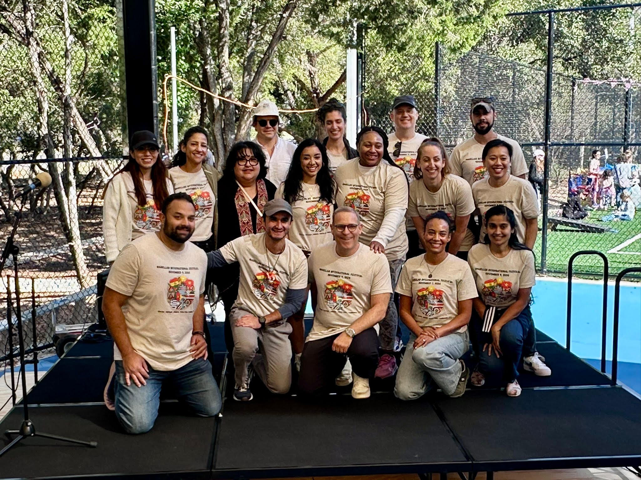 The International Festival Committee Front Row: Suman Minnaganti, Carlos Guzman, Scott Carden, Bri Vargas and Pooja Pundhir Middle Row: Ana Lau, Laura Spagnolo, Mayra Meza, Ascencia Barajas, Alexandria Robertson, Lindsay Neuren and Joanne Walton Back Row: Felipe Fernandez, Kim Sidey, James Walton and Davey Vargas Not pictured: Jon Simon and Parisa Kennedy