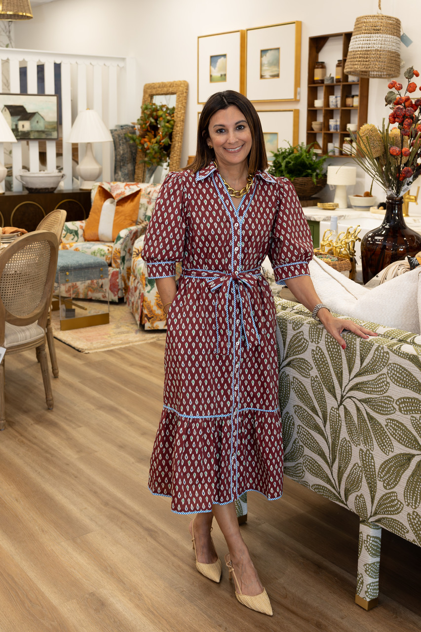 Laura Parsons at her store, Branch+Bird, at Davenport Village in Westlake