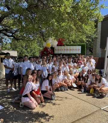 The inaugural Junior Ambassador Board for Ronald McDonald House Central Texas 