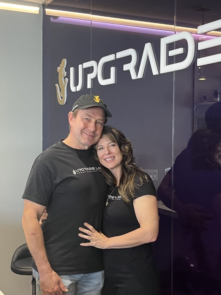 Upgrade Labs 5th Street owners Dr. Billy Ledbetter, MD, and Dr. Natalie Ledbetter, DACOM