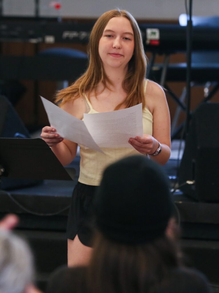 Sharing creative work is a plus at Badgerdog camps