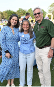 Bobby and Jan Jenkins with WAYA Executive Director Melissa Morrow (center)