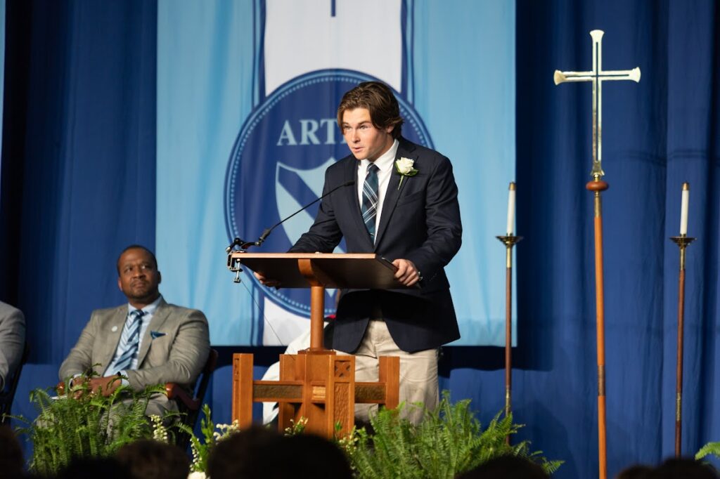 St. Andrew’s Class of 2025 commencement speaker, Luke McGrath '25