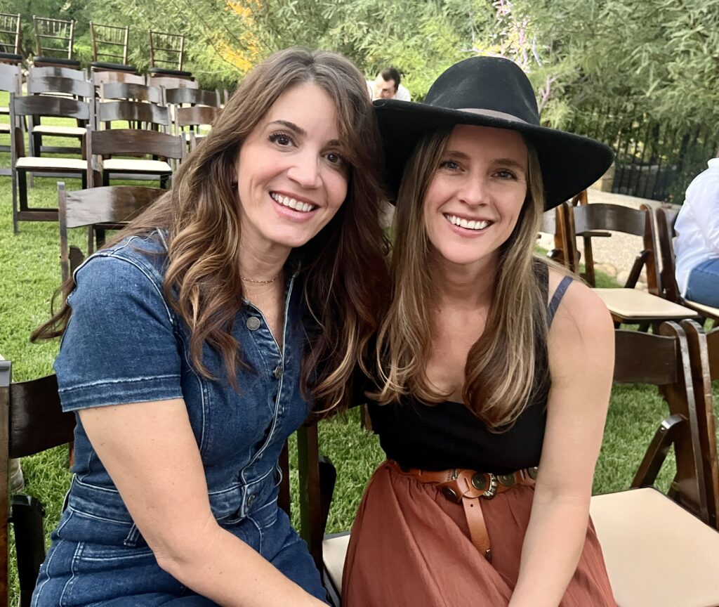 Sarah Brightly and Katie Portner