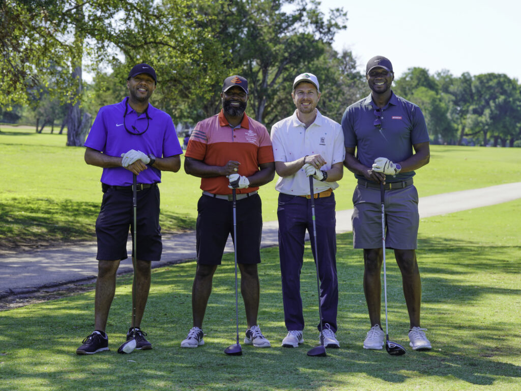 Steven Abron, Dwain Roberson, William Sheffield and Robert Odhiambo