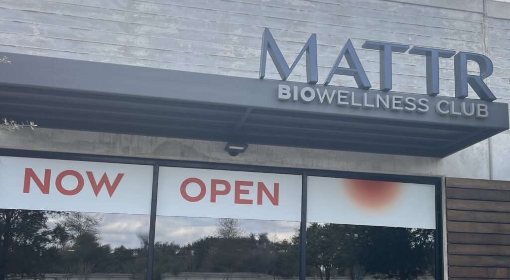 MATTR BIOWELLNESS CLUB at Lantana Place on Southwest Parkway