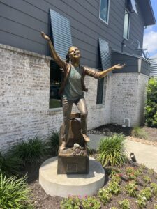The “Amazing Grace” Statue donated by the Kiltz Family