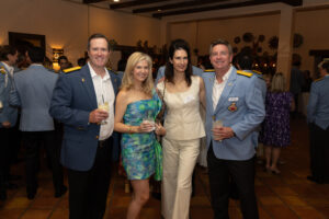 Brad and Chrissy Compere, Courtney and Forrest Bass