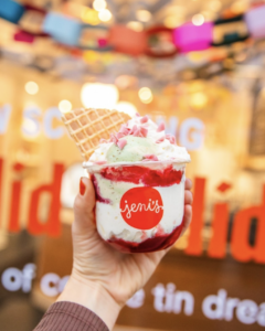 Jeni’s Splendid Ice Cream’s Sugar Plum Brittle Parfait