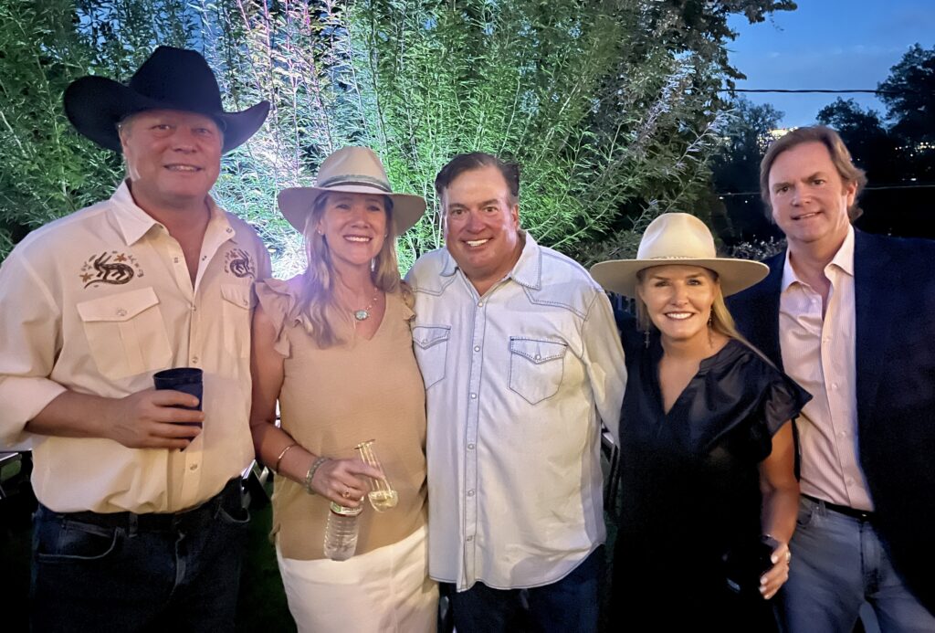 Jeff Jenkins, Kristine Scroggie, Ross Jessup, Polly Jenkins, and Andrew Scroggie