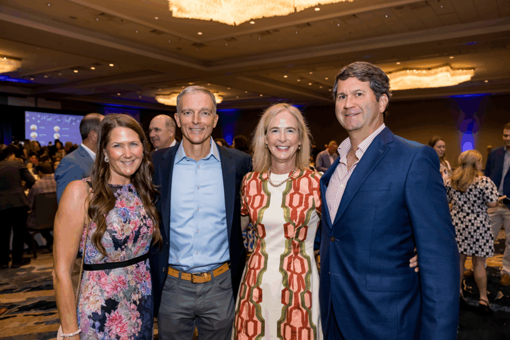 Ellen and Jeremy Smitheal and Kelley and Tom Daniel at the Shining Stars Luncheon-Fall 2025