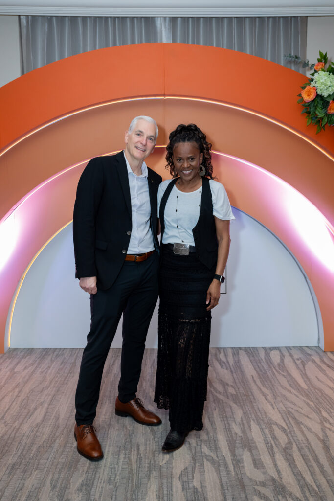 John and Sonya Bianco at the Defend the Dream Foundation Celebrity Waiter Night Dinner