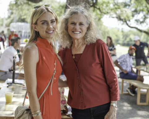 Emily Papermaster and Donna Howard