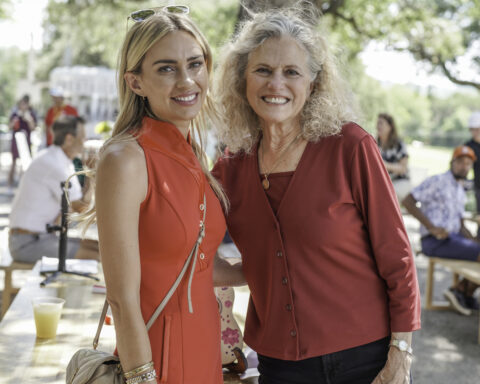 Emily Papermaster and Donna Howard