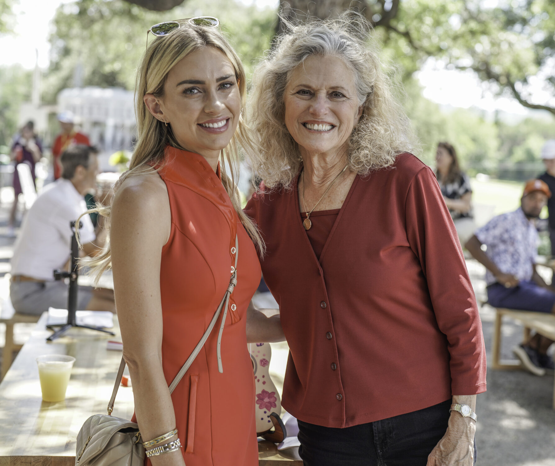 Emily Papermaster and Donna Howard