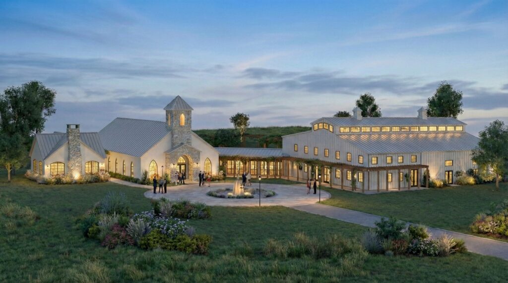 Rendering of Grace Place Chapel and Events Space